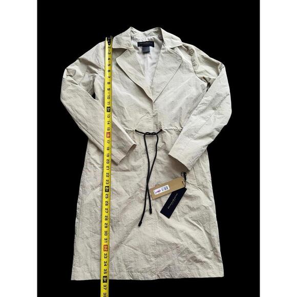 Donna Karan Lightweight Tan Color Jacket Size XXS New - Picture 2 of 5